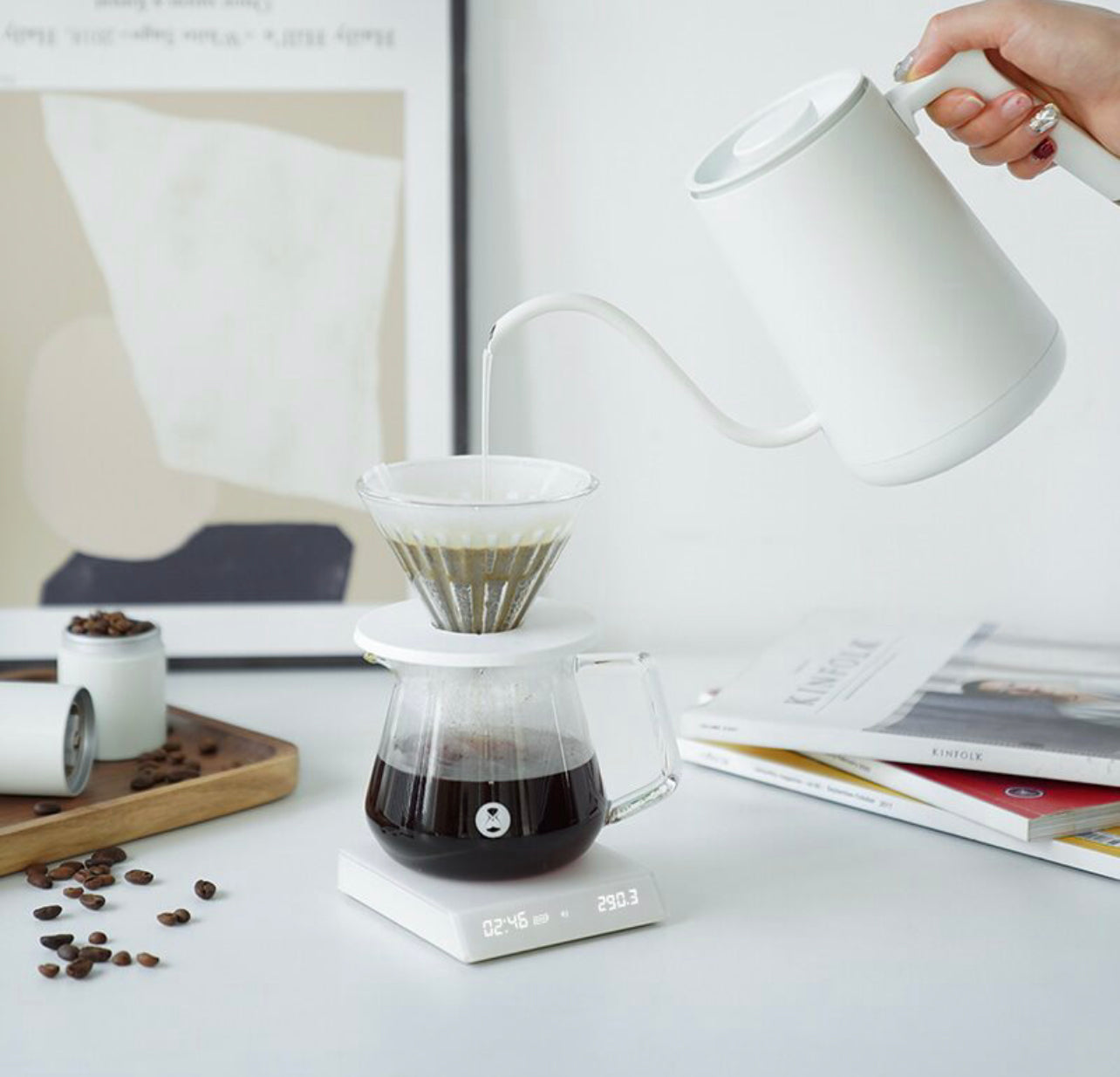 Timemore Scale white Nano Almahacoffee