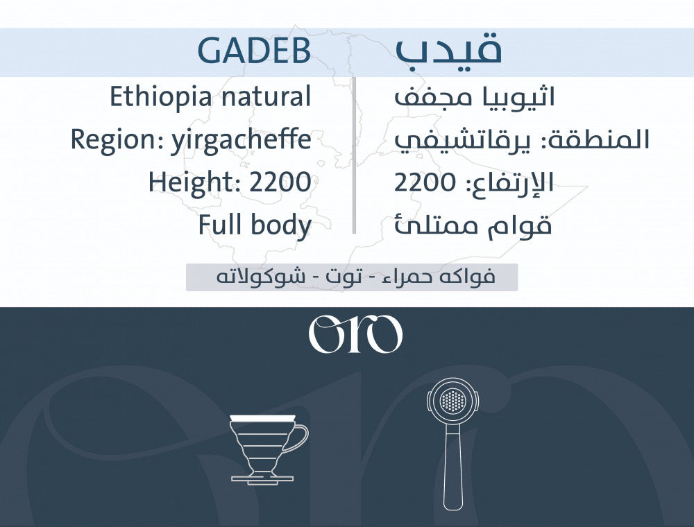 قيدب - إثيوبي almahacoffee